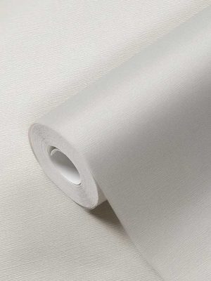 bela jednobojna tapeta za zid