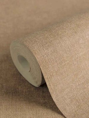 braon jednobojna tapeta za zid