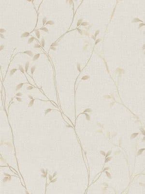 krem tapeta sa lišćem odmah dostupno