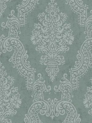 zelena barokna tapeta odmah dostupno