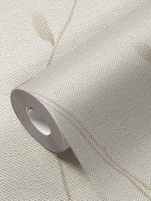 krem tapeta sa lišćem odmah dostupno