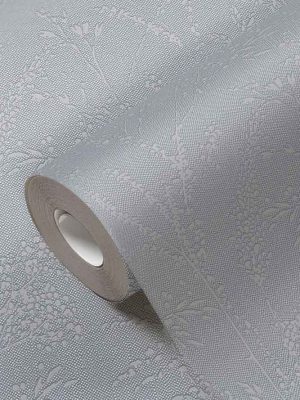 siva tapeta sa liscem za zid