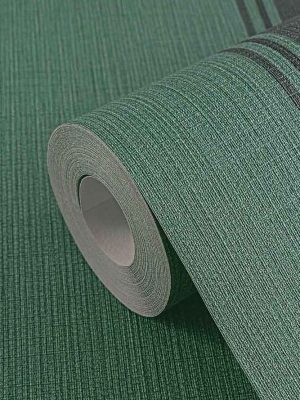 zelena na pruge tapeta za zid