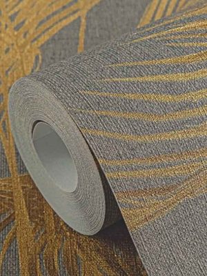 zlatna tapeta sa lišćem odmah dostupno