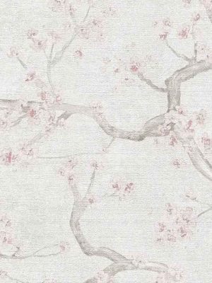 bela cvetna tapeta za zid