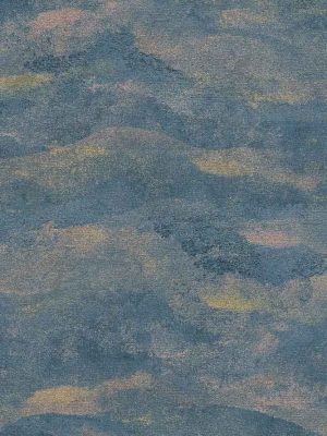 plava akvarel tapeta za zid