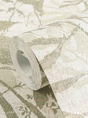 bež tapeta sa lišćem prodaja tapeta