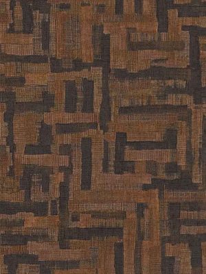 braon geometrijska tapeta za zid