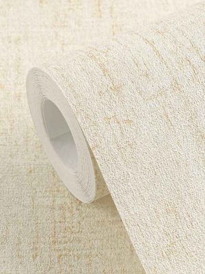 bež jednobojna tapeta za zid