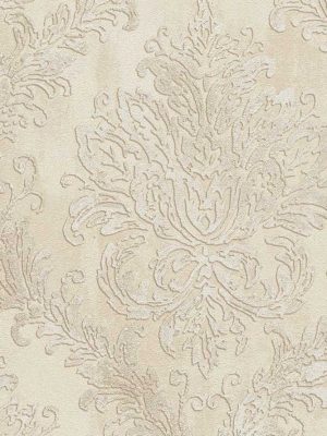 bež barokna tapeta za zid