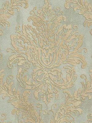 zelena barokna tapeta odmah dostupno