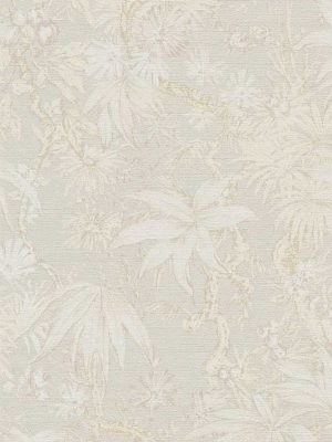 krem cvetna tapeta za zid