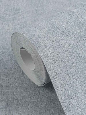 plava jednobojna tapeta za zid