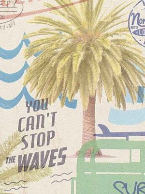 sarena decija tapeta za zid