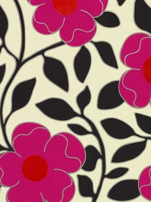 crvena cvetna tapeta odmah dostupno