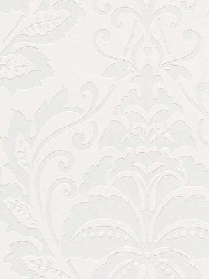 siva barokna tapeta za zid