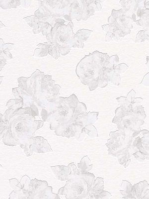 siva cvetna tapeta za zid
