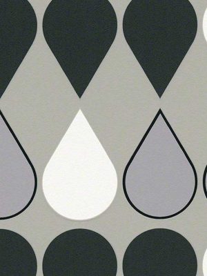 siva geometrijska tapeta za zid