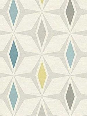 bez geometrijska tapeta za zid