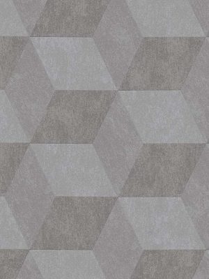 siva geometrijska tapeta za zid