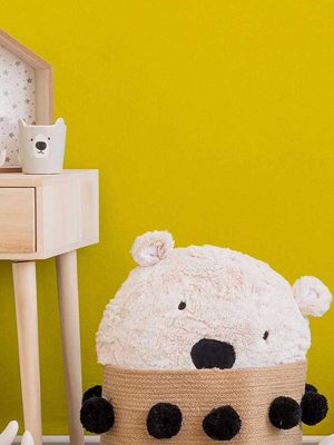 zuta jednobojna tapeta za zid