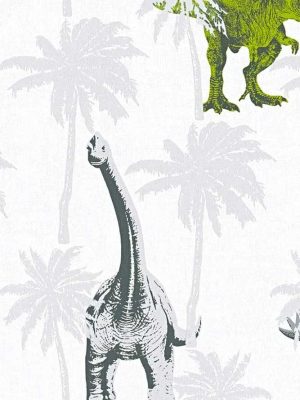 siva decija tapeta za zid