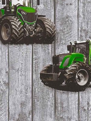 siva decija tapeta za zid