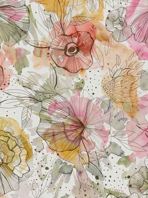 AS CREATION TAPETE 396941 AQUARELL DREAMS
