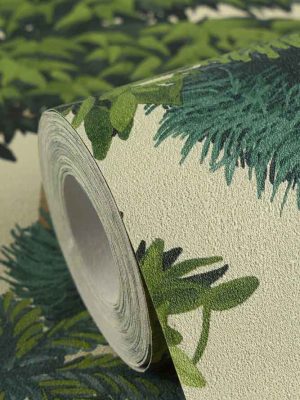 zelena tapeta sa liscem prodaja tapeta