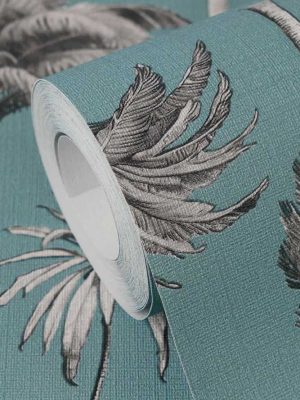 plava tapeta sa liscem prodaja tapeta