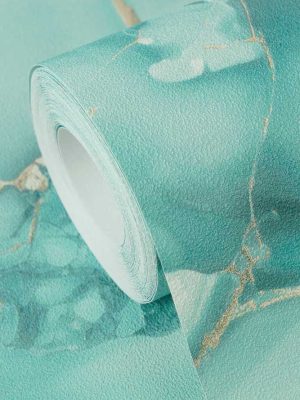 zelena tapeta sa motivom mermera odmah dostupno