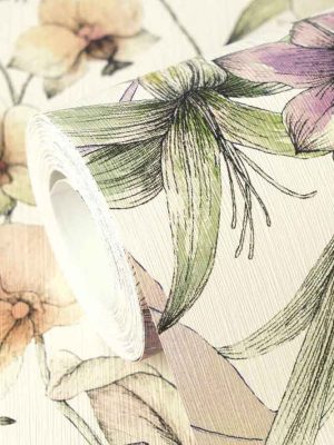 bela cvetna tapeta odmah dostupno