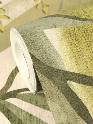 zelena tapeta sa lišćem prodaja tapeta