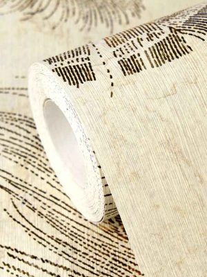 bež tapeta sa motivom perja odmah dostupno