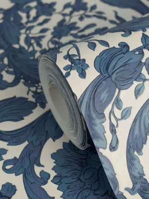 plava barokna tapeta prodaja tapeta