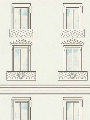 bela tapeta sa motivom zgrade za zid