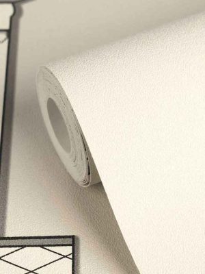 krem tapeta sa motivom zgrade prodaja tapeta