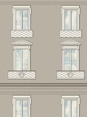 krem tapeta sa motivom zgrade prodaja tapeta