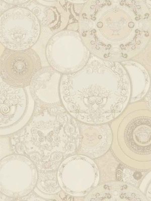 krem barokna tapeta prodaja tapeta