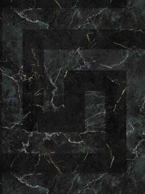 crna geometrijska tapeta za zid