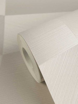 bež geometrijska tapeta za zid