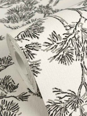 bela tapeta sa motivom drveta za zid