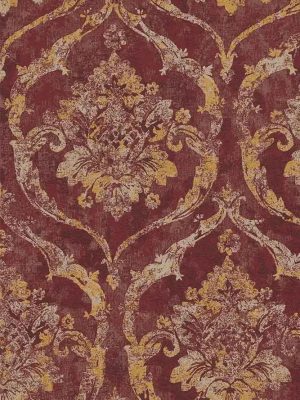 crvena barokna tapeta odmah dostupno