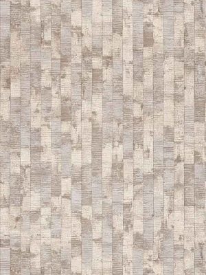 bež geometrijska tapeta za zid