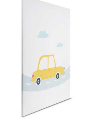 zuta decija canvas slika za zid