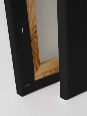 crna apstrktna canvas slika odmah dostupno