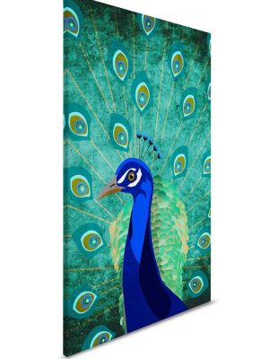 zelena canvas slika za zid