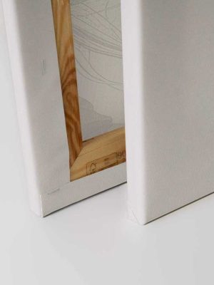 siva canvas slika sa motivom portreta prodaja tapeta