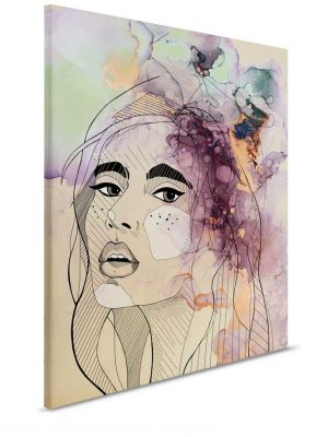 bez canvas slika sa motivom portreta za zid