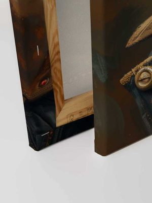 zlatna canvas slika za zid